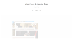 Desktop Screenshot of chanelbagsandcigarettedrags.com